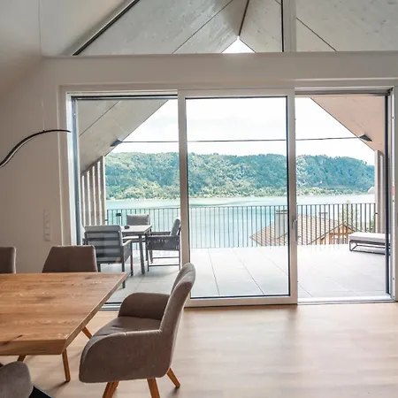 Apartment Montelago, Penthouse Mit Seeblick & Seezugang Sattendorf